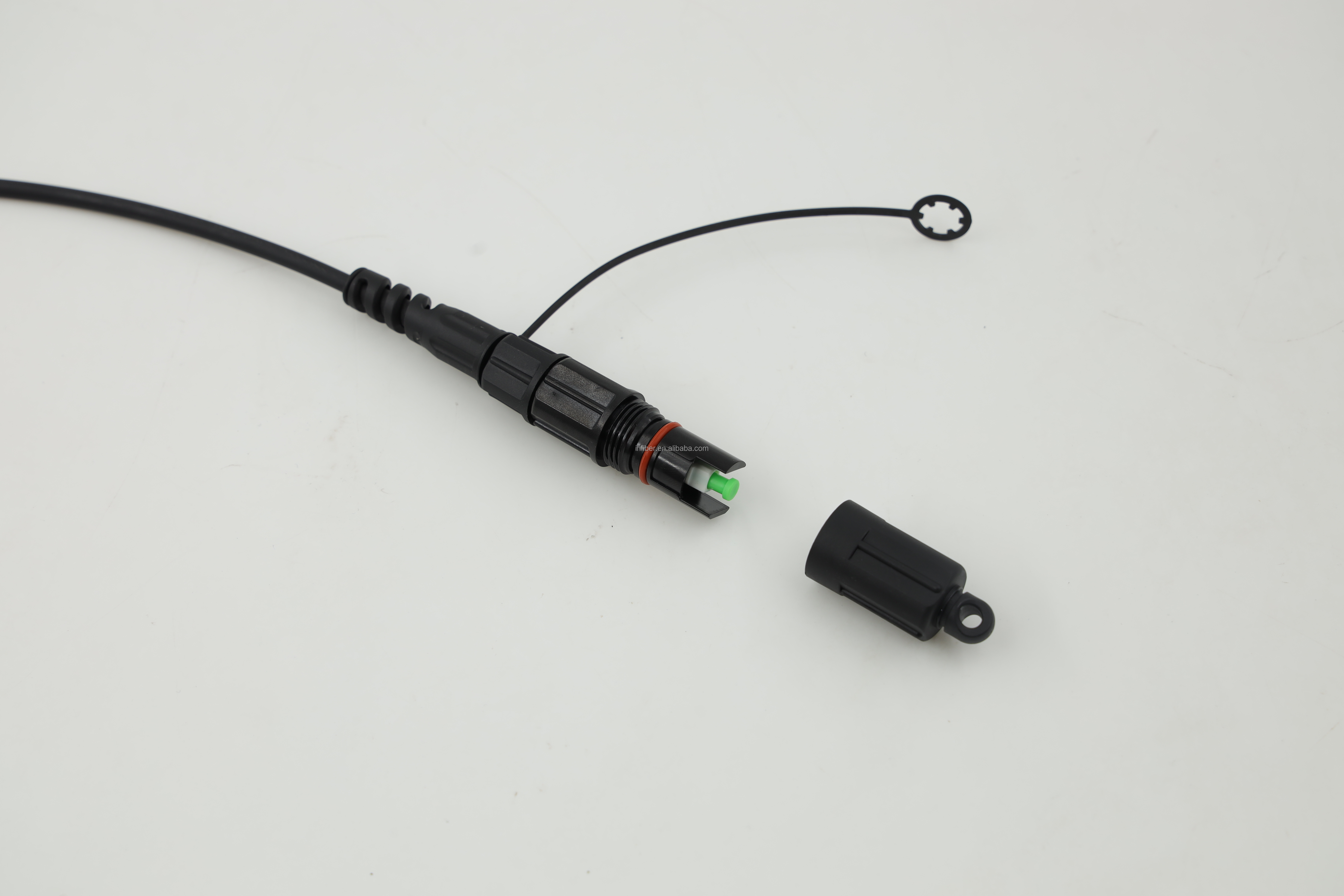 FTTH Outdoor Pre Connectorized Drop Cable Compatible Huawei Mini SC/APC Corning Optitap