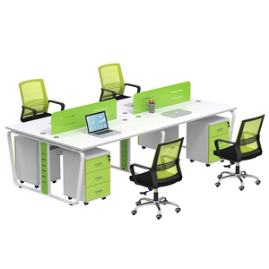 Escritorio Ejecutivo Moderno y Sencillo para 2 Personas, Muebles Comerciales para Oficina Abierta o Privada - Product Image 4