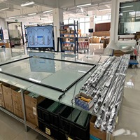 YINGTOUCH Marco Táctil Infrarrojo de 70 Pulgadas, Pantalla LCD de Alta Precisión Anti-Reflejo, Formato 16:9, Compatible con Android/Linux, en Stock