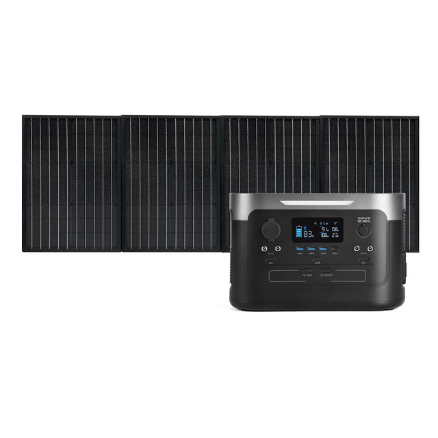 Portable Solar Power Station Solar Generator 200w 300w  Outdoor Power Lifepo4 Portable Powerstation
