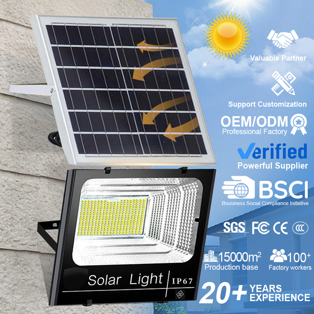 Solar LED Garden Light IP67 Waterproof Outdoor Projection Lamp Remote Control 120 Beam Angle 5-Year Warranty for Garden Road