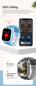 นาฬิกา<span class=keywords><strong>โทรศัพท์</strong></span> GPS สำหรับเด็ก ขนาด 1.85 นิ้ว รองรับ 4G พร้อมระบบ SOS ระบุตำแหน่ง GPS โทรวิดีโอคอล โทรออก รับสายอัตโนมัติ นาฬิกาอัจฉริยะ - Product Image 6