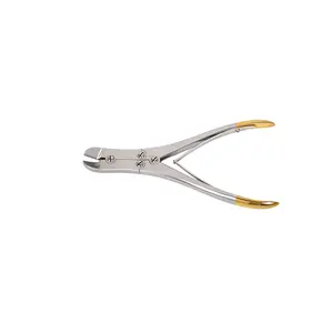 Stainless steel medical devices Precise Orthopedic wire scissors plate/pin cutting plier TC gold