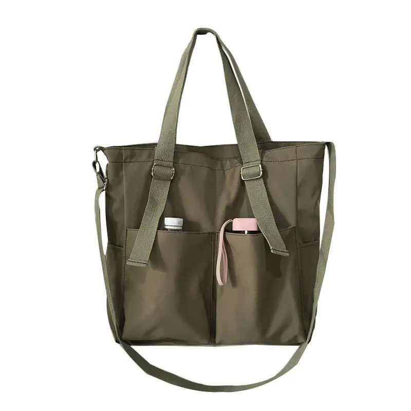 Wasserdichte Stofftasche große Kapazität Geldbörsen Designer Leinwand Versandtaschen Schultertasche für Damen Freizeit-Handtaschen