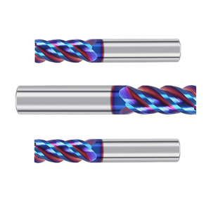 CNC Machine Tool Tungsten <strong>Carbide</strong> 4-flute Corner Radius <strong>Carbide</strong> <strong>End</strong> <strong>Mill</strong> HRC55 HRC65 Corner Rounding Trim Router Bit - Product Image 1