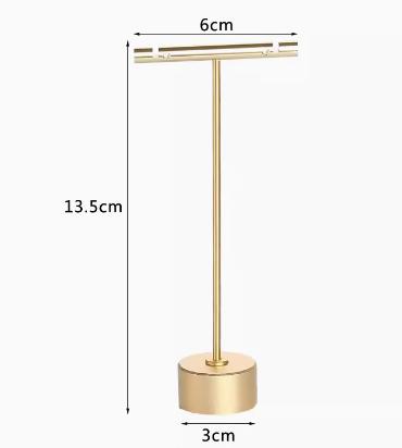 round gold l