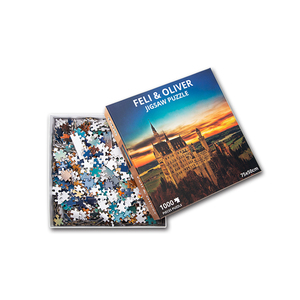 Vente en gros de puzzles éducatifs personnalisés bon marché pour adultes, forme personnalisée, <span class=keywords><strong>1000</strong></span> pièces, jouet de <span class=keywords><strong>puzzle</strong></span> pour enfants - Product Image 1