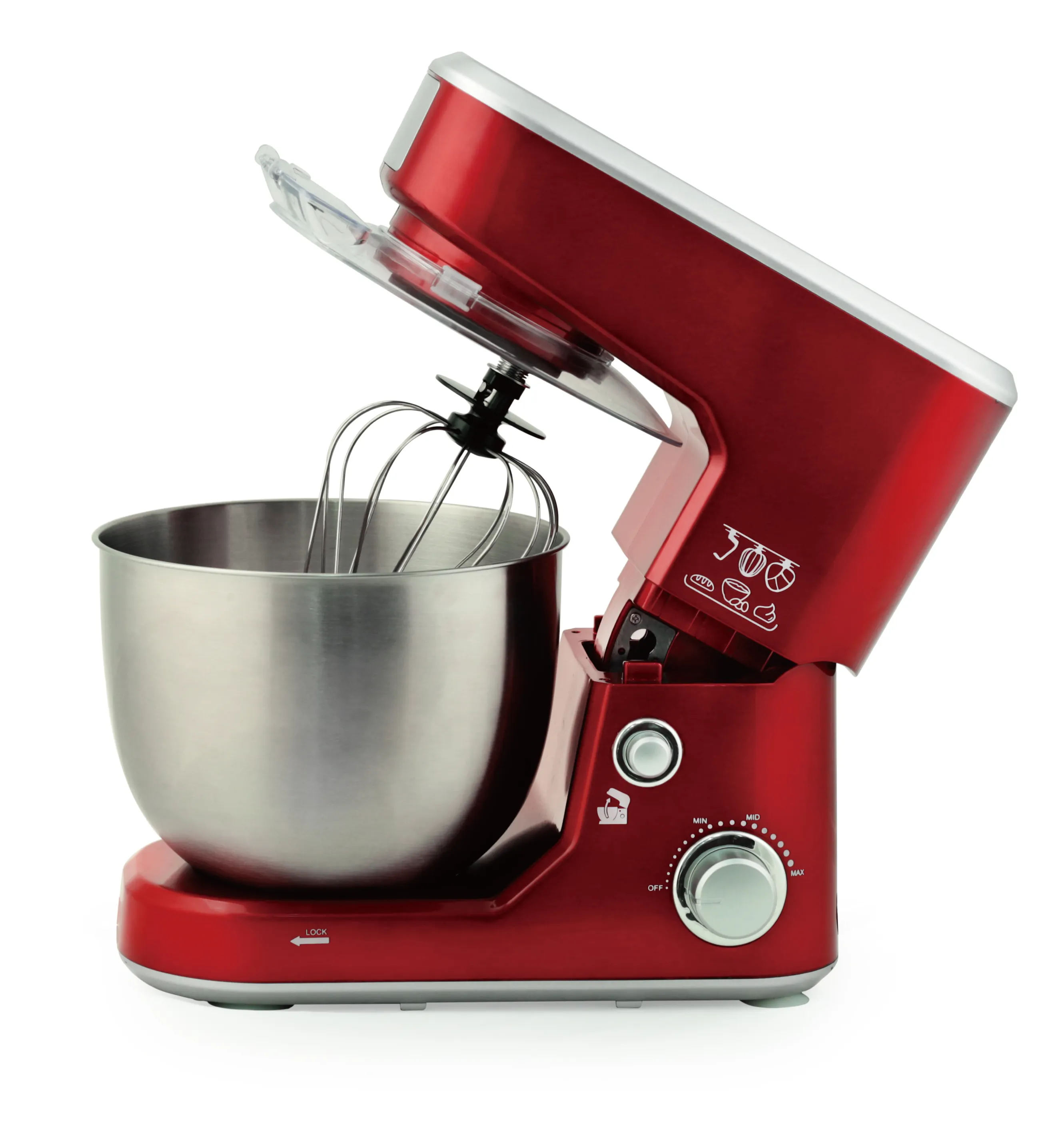 1000w 5L Alta Qualidade Stand Food Mixer Para Baking Dough Mixer Cozinha Stand Bolo Mixer