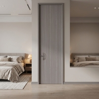 Porte intérieure en MDF de qualité supérieure, ignifuge, pour villas modernes, hôtels, appartements - pour chambres à coucher
