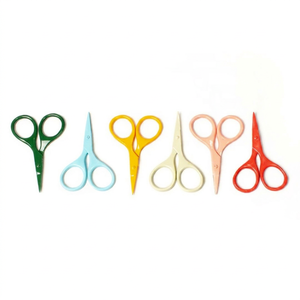 Ciseaux miniatures circulaires pour loisirs créatifs, fabricant professionnel de ciseaux à broder en acier inoxydable, grossiste, ciseaux à enfilage de couleur personnalisée - Product Image 1