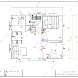 Cabine modulaire entièrement meublée de 10 pieds, 20 pieds, 30 pieds, 40 pieds, petite maison préfabriquée, maison modulaire, maison préfabriquée - Product Image 6
