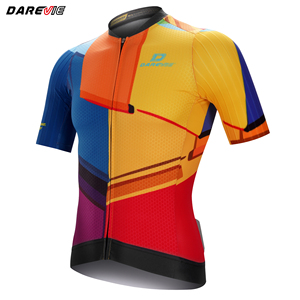 Maillot de cyclisme aérodynamique Darevie personnalisé pour homme et <span class=keywords><strong>femme</strong></span>, maillot de cyclisme à coupe aérodynamique - Product Image 3