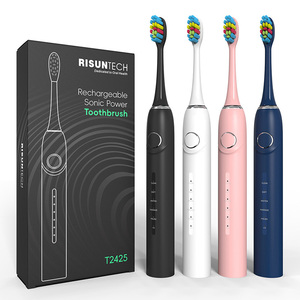 New Sonic Smart Adult <strong>Toothbrushes</strong> High Quality Wireless Electric <strong>Toothbrushes</strong> IPX7 Waterproof 5 Modes 2min Auto-Timer - Product Image 1