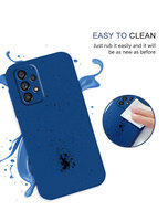 Coque de téléphone en silicone TPU souple et légère antidérapante en caoutchouc noir pour Samsung Galaxy S24 A52 A32 A22 A12 A02 A13 A23 A06
