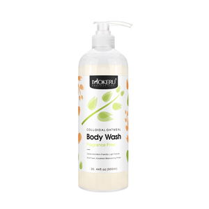 MOKERU <span class=keywords><strong>Gel</strong></span> Douche Moussant à l'Avoine et aux Herbes, <span class=keywords><strong>Gel</strong></span> Colloïdal Hydratant et Éclaircissant, Parfum Parfumé, Pour Femmes, 900ml OEM - Product Image 1