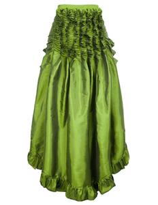 Dress up Party Gothic <strong>Clothing</strong> European American Female <strong>Steam</strong> <strong>Punk</strong> Gothic Victoria Pirate Ruffle Wrap Skirt Costume WDEC-026 - Product Image 4