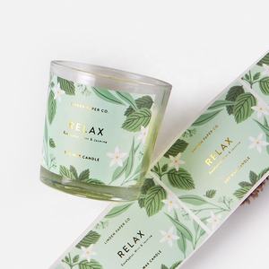 Etiquetas Adhesivas de Advertencia para Velas de 2 Pulgadas con Impresión Personalizada, Etiqueta de Advertencia para Velas con Aroma a Naranja, Etiquetas de Advertencia para Velas con Símbolo - Product Image 1