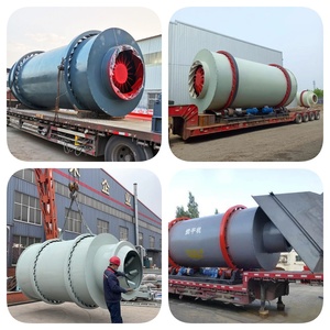 Secador Rotatorio de Tambor para Arena de Sílice con Estructura Horizontal Automatizada, Secador Rotatorio de Tres Cilindros para Arena de Cuarzo, Secador Rotatorio Casero para Arena - Product Image 5