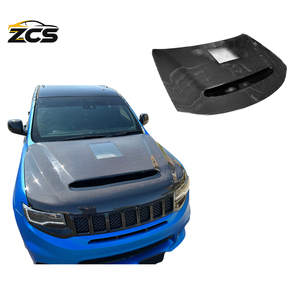 Nouveau capot transparent en fibre de carbone personnalisé pour Grand Cherokee - Rénovation/Mise à niveau avec garantie d'un an - Product Image 1