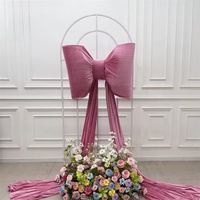 Nœud en tissu rose ZKAI personnalisé pour décoration de mariage, anniversaire, ou bricolage – Idéal pour la présentation et la décoration