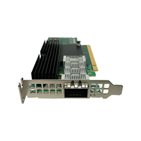 Tarjeta de red Ethernet interna con cable de 200G, un solo QSFP56, PCIe Gen4 X16 para servidor y nodos compactos de centro de datos/almacenamiento