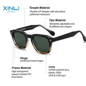 Scratch Proof Clear Vision Full Rim UV400 <b>Eyewear</b> PC Frame Wind Resistant for Beach Fishing Unisex Teen - Product Image 5