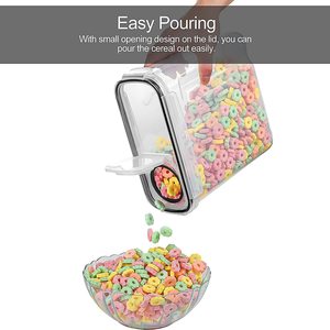 Lot de 4 accessoires pour la maison et la cuisine, boîtes de rangement transparentes pour réfrigérateur, plateau empilable, support de rangement pour aliments, ensemble de contenants - Product Image 6