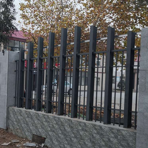 高品質セキュリティ錬鉄製フェンス、金属製鉄棒フェンスとゲート、庭用装飾金属フェンス（米国市場向け） - Product Image 4
