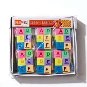 Borrador ABC de Letras Bonitas para Estudiantes, Precio Económico de Fábrica, Entrega Rápida, Material Didáctico para Niños Escolares - Product Image 1