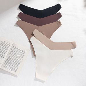 Mutandine da Donna a <span class=keywords><strong>Vita</strong></span> <span class=keywords><strong>Bassa</strong></span> con Design a Gancio, in Seta Ghiaccio, Asciugatura Rapida, Stile V-shape, Senza Cuciture, per Ragazze Giovani - Product Image 6