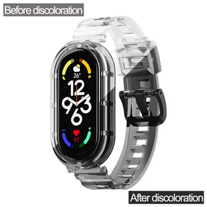 Bracelet en silicone TPU résine pour <span class=keywords><strong>Xiaomi</strong></span> <span class=keywords><strong>Mi</strong></span> <span class=keywords><strong>Band</strong></span> 7 6 <span class=keywords><strong>5</strong></span> 4 3 Bracelet de remplacement transparent pour <span class=keywords><strong>Mi</strong></span> <span class=keywords><strong>Band</strong></span> 7 Miband 6 Miband <span class=keywords><strong>5</strong></span> Bracelet - Product Image 4