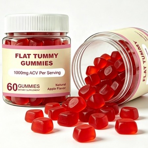 Factory OEM Private Label Flat Tummy Apple Cider Vinegar <b>Gummy</b> <b>Candy</b> Support Slim Products Herbal Supplements Flat Tummy Gummies - Product Image 1