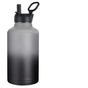 Gourde isotherme en acier inoxydable de 64 onces, isolation thermique de 24 à 36 heures, portable, écologique, avec boîte cadeau - Product Image 1