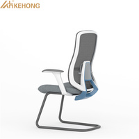 Chaise de bureau ergonomique SITSTAR sans roulettes pour salle de réunion, chaise de visiteur en maille, chaise de conférence design