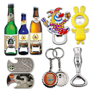 Décapsuleur de bouteille personnalisé en métal, design créatif, dessin animé, mignon, porte-clés, vente en gros - Product Image 6