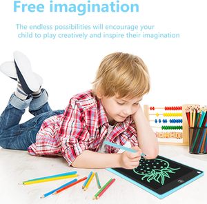 Tablette de dessin LCD pour enfants de 8,5 pouces, bloc-notes à dessin alimenté par piles, matériau ABS, apprentissage précoce, apprentissage en ligne, écriture - Product Image 3
