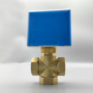 3 तरह से मोटर चालित इलेक्ट्रिक ब्रास ग्लोब वाल्व - Product Image 4