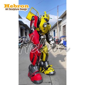 Nouveau produit : Costume <span class=keywords><strong>de</strong></span> robot abeille pour fête d'anniversaire, tenue <span class=keywords><strong>de</strong></span> spectacle, adorable costume <span class=keywords><strong>de</strong></span> robot jaune pour enfants - Product Image 5