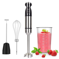 Petit appareil de cuisine nouveau mélangeur à immersion électrique Portable facile mélangeur de cuisine ensemble de mélangeur à main bâton tenu