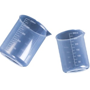 Plastic Graduated Cylinders And Beakers Set 50 100 250 500 1000ml With Dropper And Brush For Lab Use - Product Image 5