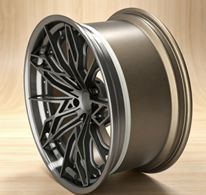 Juego de 2 Ruedas Forjadas de Aleación con Diseño Multirradio y Recortes, Aptas para <span class=keywords><strong>BMW</strong></span>, Audi, Mercedes, Porsche, Sedán Deportivo, Modificación Stance - Product Image 3