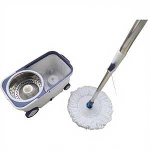 Mopa Giratoria 360° con Ruedas, <span class=keywords><strong>Herramientas</strong></span> de Limpieza para el Hogar - Product Image 4