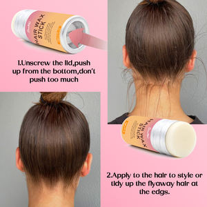 Cera de cabelo Vara para Perucas Gel Creme Styling Cabelo Quebrado Artefato Frizz Fixo Fofo Crianças Homens e Mulheres Styling Cera - Product Image 4