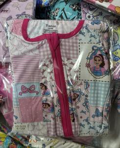 ชุดนอนเด็กอ่อนผ้าไผ่พร้อมส่ง ขายส่ง ชุดนอนเด็กอ่อนผ้าไผ่แบบสุ่ม กล่องสุ่มลาย ชุดรอมเปอร์เด็กอ่อนผ้าไผ่แบบซิป - Product Image 1