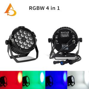 18 Piezas de Luces LED para Exteriores 4 en 1, 5 en 1, 6 en 1, Luces de Escenario DMX - Product Image 4