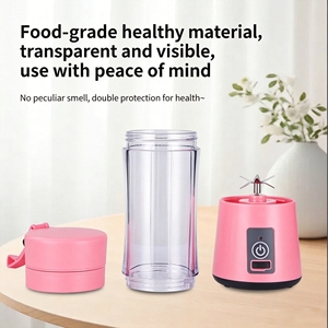 Mini mixeur et <span class=keywords><strong>presse</strong></span>-<span class=keywords><strong>agrumes</strong></span> portable USB rechargeable pour la maison, avec 6 lames en fer, tasse à jus électrique, <span class=keywords><strong>presse</strong></span>-<span class=keywords><strong>agrumes</strong></span> pour voiture - Product Image 6
