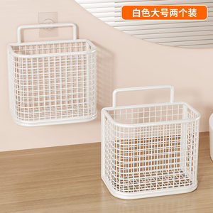 Office Organizer <b>Storage</b> <b>Basket</b> <b>Rectangle</b> Standing Type No Installation Required Desktop Drawer Organizer Cream Color One Large - Product Image 4