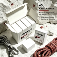 OEM Taïwan – NOUVEAU Kit d'accessoires d'escalade : Bloc de magnésie 56g pour une adhérence accrue, idéal pour la force athlétique, l'escalade sur rocher et le bouldering