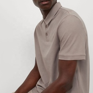 OEM <span class=keywords><strong>Polo</strong></span> di alta qualità a maniche corte Logo personalizzato vestibilità regolare 100% <span class=keywords><strong>Polo</strong></span> da uomo in cotone - Product Image 3