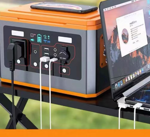 Portable 1200W <b>Solar</b> <b>Generator</b> Power Station With Lithium Ion Battery MPPT Controller External Battery-for Emergency Backup 1200 - Product Image 4